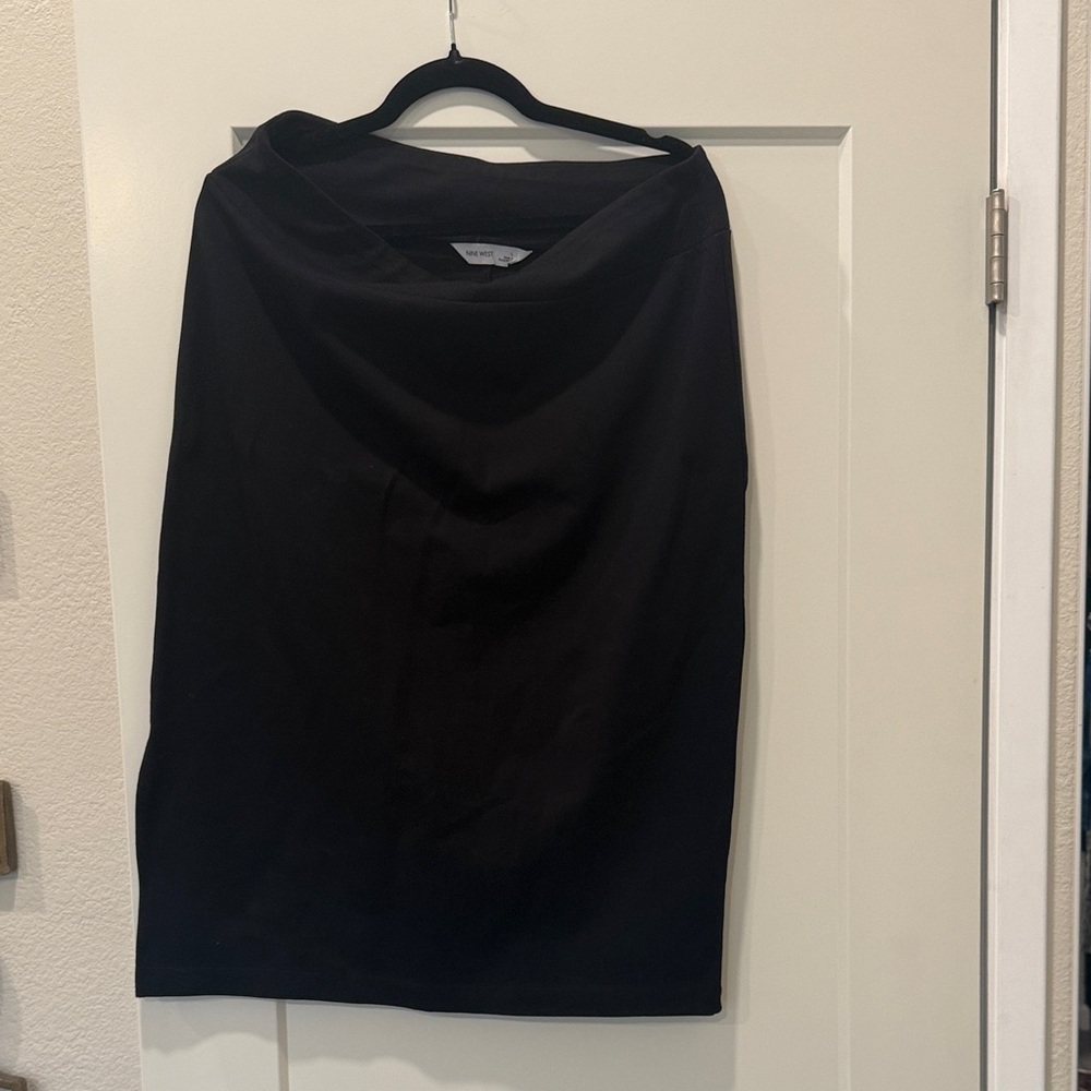 Nine West Classic Black Pencil Skirt
